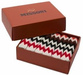 Missoni - Best - Gezichtsdoekjes - Rood - Multicolor - Set van 6