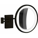 Make-up Spiegel Decor Walther BS 40 LED Mat Zwart (7x magnification)