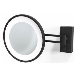 Make-up spiegel Decor Walther BS 36/V LED Black Matt (5x magnification)