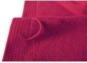Tiseco Home Studio - Delux - Badhanddoek - Rood - 50 x 100 cm