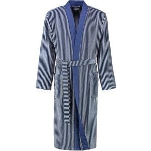 Badjas Cawö 2843 Kimono Men Blauw-56