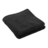 Tiseco Home Studio - Delux - Badhanddoek - Zwart - 50 x 100 cm