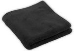 Tiseco Home Studio - Delux - Badhanddoek - Zwart - 50 x 100 cm