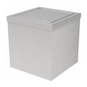 Cetomo 7.2L* 6 Set, Afvalmand Prullenbak, Afvalmand, Papierbak, Vuilnisbak voor Badkamers, Keuken, Thuiskantoren, Slaapzalen wit
