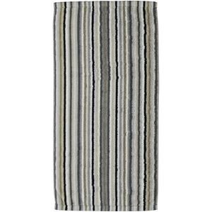 Handdoek Cawö Lifestyle Stripes Kiesel (Set van 3)