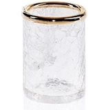 Decor Walther - Crack - Beker - Goud - Craquelè Glas