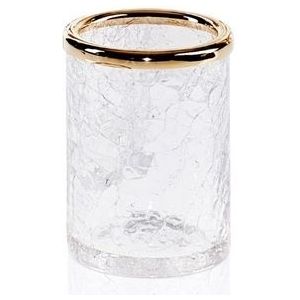 Decor Walther - Crack - Beker - Goud - Craquelè Glas