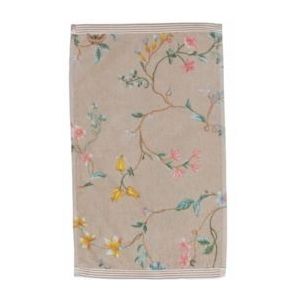 Gastendoek Pip Studio Les Fleurs Khaki (30 x 50 cm)