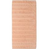 CAWÖ Noblesse Uni Badhanddoek - Zalm - 80x160