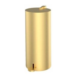 Decor Walther - Mikado BIN 3 - Prullenbak - Mat Goud - Roestvrij Staal - 2 Liter