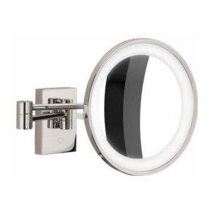 Make-up Spiegel Decor Walther BS 40 LED Nikkel Gepolijst (5 x magnification)