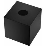 Decor Walther - New Storage KB 87 - Tissuebox - Mat Zwart - RVS
