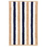 Gastendoek Cawö Coast Stripes Navy/Nature 