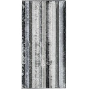 Handdoek Cawö Unique Stripes Anthracite 