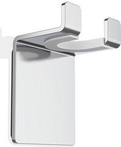 Decor Walther - WH 4 - Handdoekhaakje - Zilver - RVS - Zelfklevend