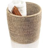 Opbergmand Decor Walther Basket Rond Rattan Licht