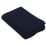 Tiseco Home Studio - Delux - Badlaken - Donkerblauw - 70 x 140 cm