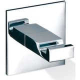 Decor Walther - Brick - Handdoekhaakje - Zilver - Massief Messing