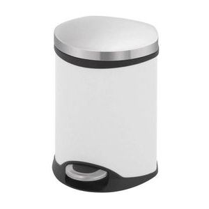 EKO Shell Bin Prullenbak - 6 Liter - Wit