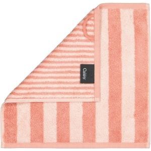 Gezichtsdoekje Cawö Reverse Stripes Roze (6-delig)