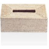 Tissuebox Decor Walther Basket Rechthoek Rattan Licht