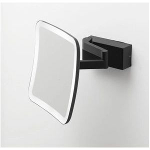 Make-up Spiegel Decor Walther VISION S Wall Mounted Black Matt