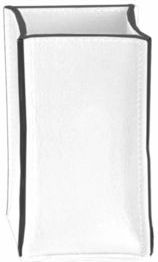 Decor Walther - Nappa - Opbergbox - Wit - Nappaleer