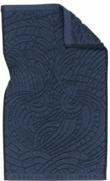 MOOOI - Dodo Pavone - Gastendoek - Indigo - 100% Katoen - 30 x 50 cm