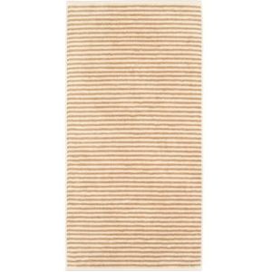 Handdoek  Cawö Natural Stripes Natur-Caramel (Set van 3)