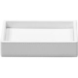 Decor Walther - Brownie TAB - Zeepschaal - Wit - Kunstleer, Vochtbestendig