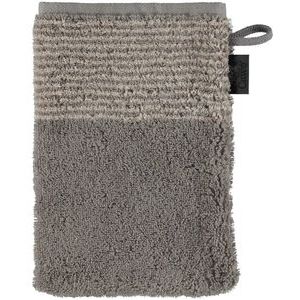 Washandje Cawö Luxury Home Two-Tone Graphite (Set van 6)