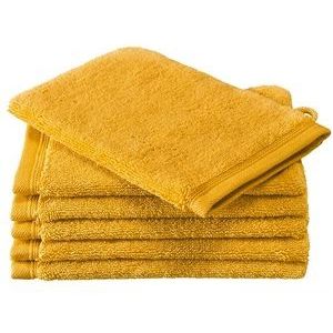 Washandje De Witte Lietaer Contessa Golden Yellow (Set van 6)