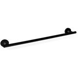 Decor Walther - Basic - Handdoekstang - Zwart - RVS - 85 cm