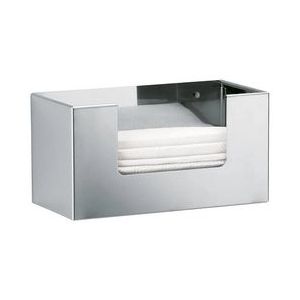 Tissuebox Decor Walther Contract 27 cm Wandmontage RVS Gepolijst