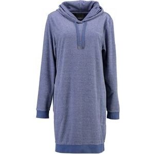 Pyjamashirt Cawö 818 Uni Longsize Hoodie Women Denim