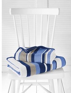 De Witte Lietaer - Ophelia - Badtextielset - Blue Sky - 100% Katoen - Set van 2