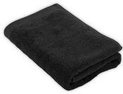 Tiseco Home Studio - Delux - Badlaken - Zwart - 70 x 140 cm