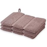 Washandjes Adagio Taupe Aquanova (set van 6)