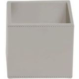 Decor Walther - Brownie - Opbergbox - Taupe - Kunstleer