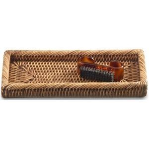 Opbergmand Decor Walther Basket Rechthoek Rattan Donker 11,5 cm