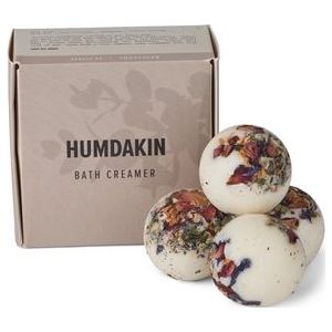 Humdakin - Set van 4 Bruisballen - Handgemaakt - Kleurloos - Cacaoboter en Sheaboter