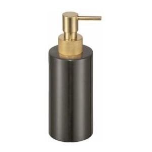 Zeepdispenser Decor Walther Club WSP 3 Wandmodel Mat Donker Metaal Mat Goud