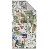 MOOOI - Menagerie of Extinct Animals - Douchelaken - Ivory - Jacquardweefsel