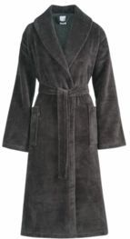 Badjas Vandyck Unisex Beaumont Anthracite-L