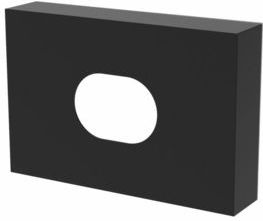 Decor Walther - FB 7 - Dispenser Hygiënezakjes - Mat Zwart - RVS