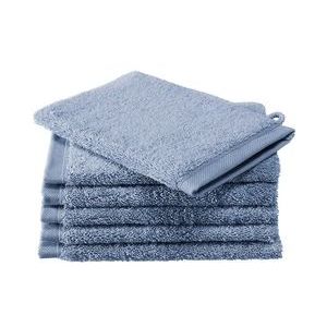 Washandje De Witte Lietaer Contessa Stone Blue (set van 6)