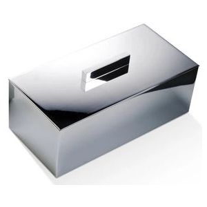 Decor Walther - DW 3610 - Opbergbox - Zilver - RVS - Met Deksel