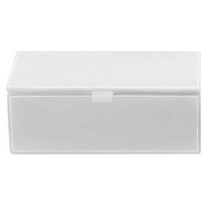 Opbergbox Decor Walther Brownie Met Deksel Groot Wit