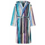Missoni - Giacomo - Badjas - Turquoise Multicolor - 100% Katoen