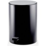 Prullenbak Decor Walther TE 50 Pedal Bin Black Matt